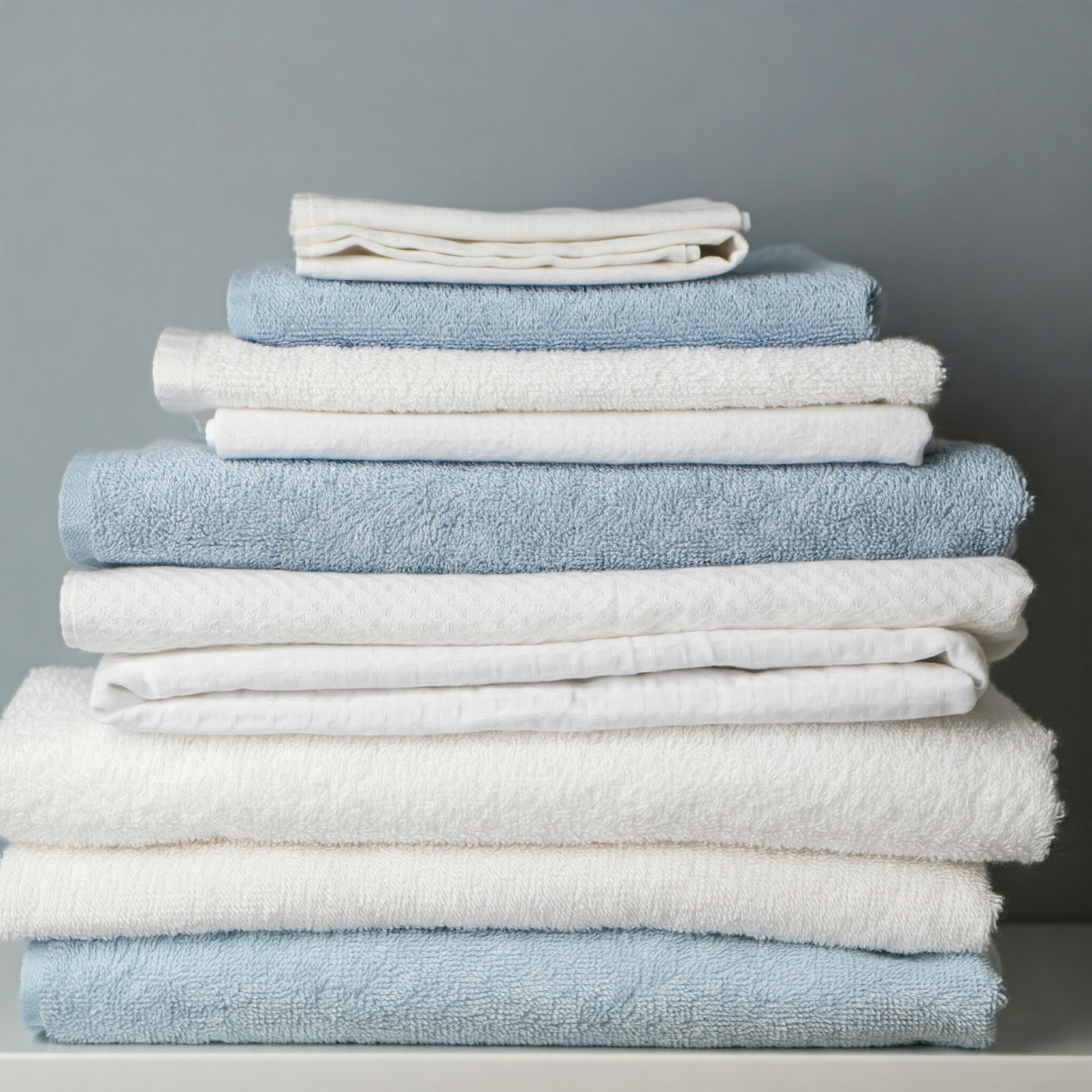 Blue Grey Commercial Linens And Towels